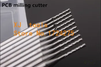 

10PCS 3.175*1.1mm CNC machine Engraving Edge Cutter,solid carbide PCB End Mill,PCB corn milling cutter,Mini Milling cutter bit
