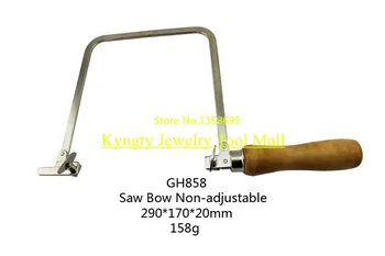 

Goldsmith Tools Diamond Tool Non - Adjustable Saw Frame 285*100 mm Jewelry Saw Bow Free Shipping Good Quality