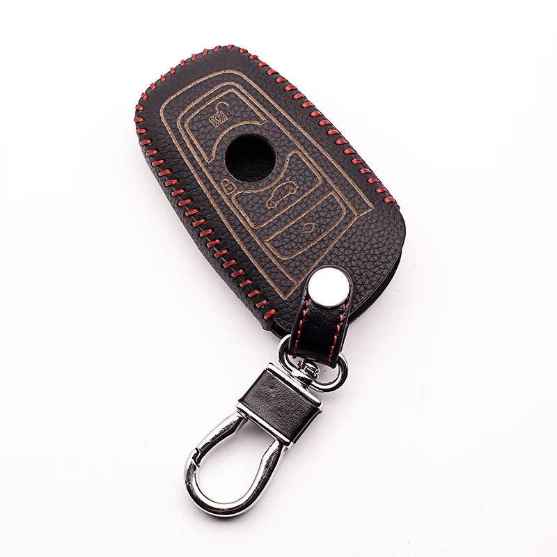 Кожаный чехол для ключа BMW M3 M4 M5 M6 X1 X3 X5 X6 E36 E46 E81 E82 E87 E90 E92|car key case cover|key for carcar remote covers |