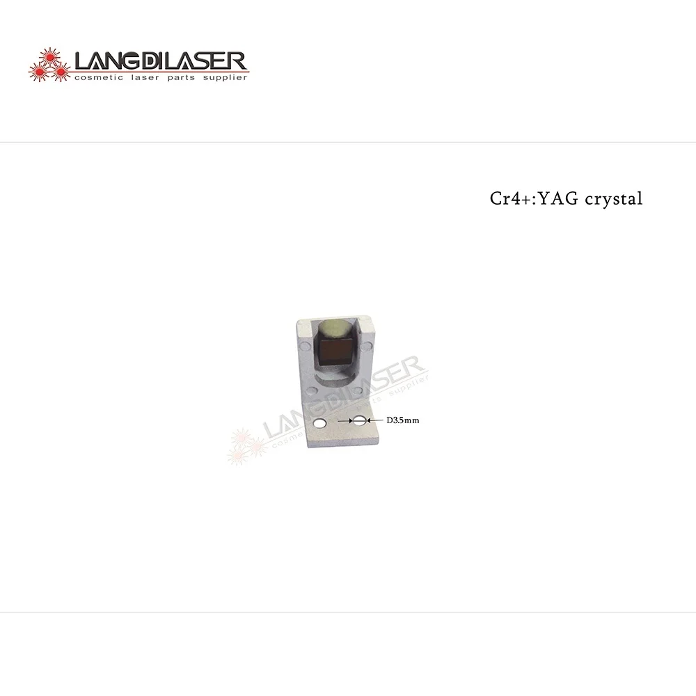 

Cr4+:YAG crystal , size : 8*8*4mm ,for Q-switched ND:YAG laser sytem