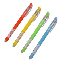 4 шт Смешанная гелевая ручка для творчества синяя заправка 0,38 мм сладкий внешний вид подарочная ручка чернила стираемый студент, школа, офис канцелярский подарок; ручка