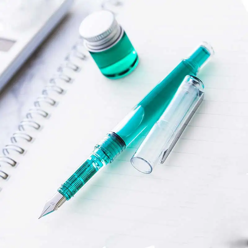 0.38/0.5mm transparent clean fountain pen Art creation painting Font design scrapbook DIY student School supplie F10