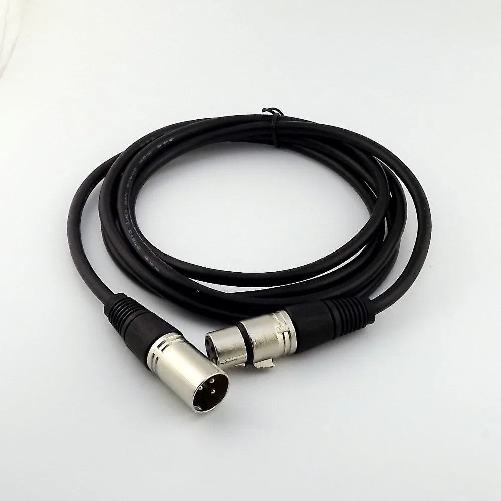 10pcs Xlr 3 Pin Male To Female Shielded Powered Speaker