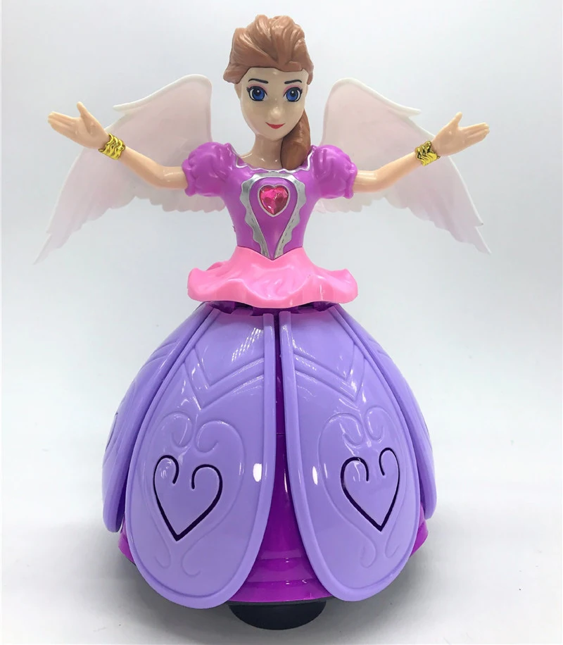 Kid Electric Toys Baby Musical Toys Dancing Doll Flashing LED Light