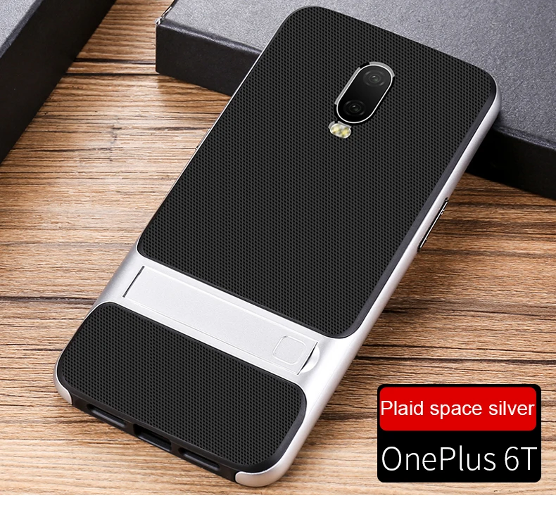 Гибридный чехол для OnePlus 7 Pro Чехол Мягкий силиконовый Твердый PC Рамка протектор чехол-накладка для мобильного телефона OnePlus 6, 6 комплектов/партия, чехол для One plus 7 6 5 T, аксессуары