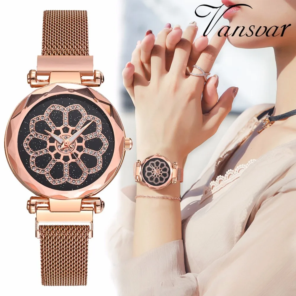 Women Mesh Magnet Buckle Starry Sky Watch Casual Luxury Meibo Brand Geometric Surface Quartz Wrist Relogio Feminino huismerk kopen in de aanbieding Women Mesh Magnet Buckle Starry Sky Watch Casual Luxury Meibo Brand Geometric Surface Quartz Wrist Relogio Feminino huismerk kopen in de aanbieding
