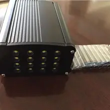 Светодиодный метеор волокно двигателя волоконно-оптический свет двигателя AC100~ 256 V входного оптического волокна света Драйвер Белый Цвет LED волокна двигатель