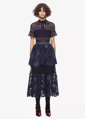 Женское длинное платье ZAWFL кружевное накидка с оборками и 3D принтом 2019|ladies dresses|long