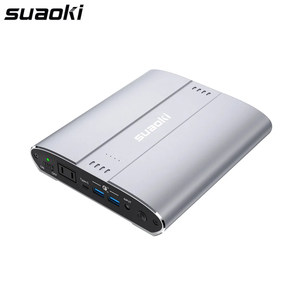 Suaoki D100 26800 мАч запасные аккумуляторы для телефонов 100 Вт AC тип-c PD QC3.0 USB выход