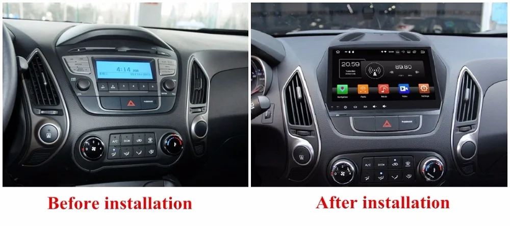 Navirider Android 9,0 автомобильный Радио плеер для hyundai IX35 Tucson 2011 Автомобильный gps головное устройство мультимедийная поддержка aux камера и Рулевое управление