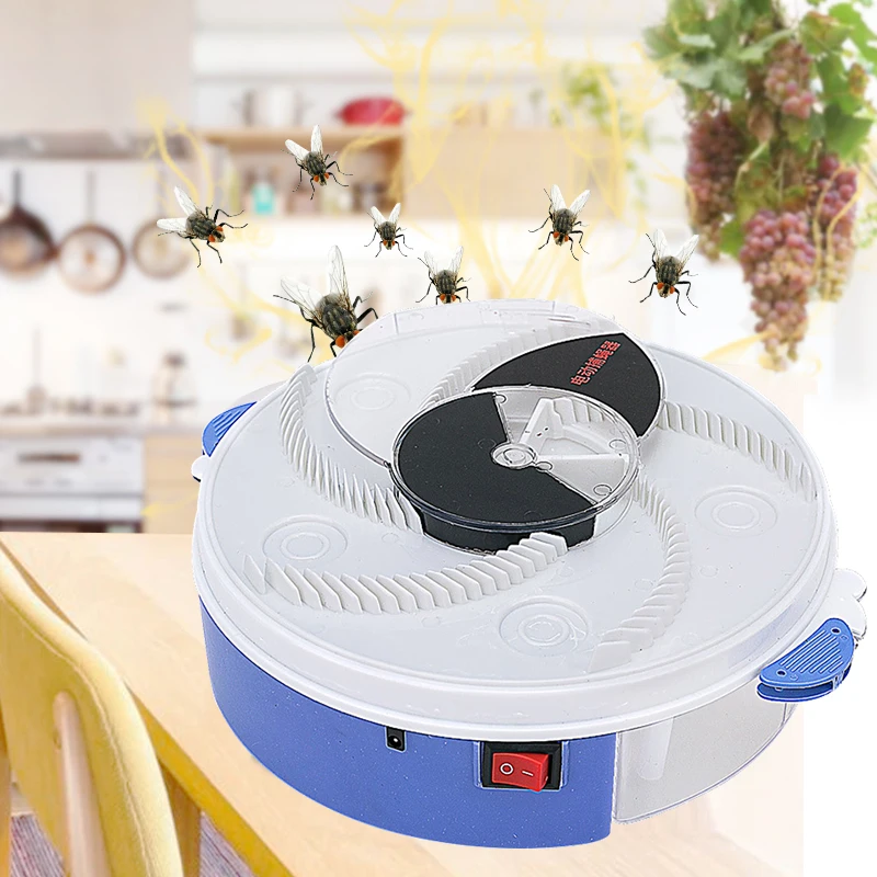 Insect Traps Fly Trap Electric USB Automatic Flycatcher Fly Trap Pest Repulse Control Catcher Mosquito Fly Fly Killer