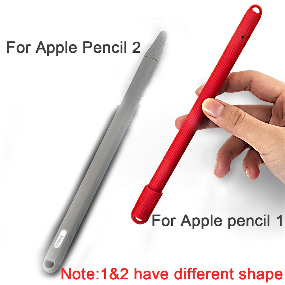 Мягкий силиконовый чехол наконечник для Apple Pencil 2 iPad/iPaf Pro/iPad Mini|Стилусы планшетов|