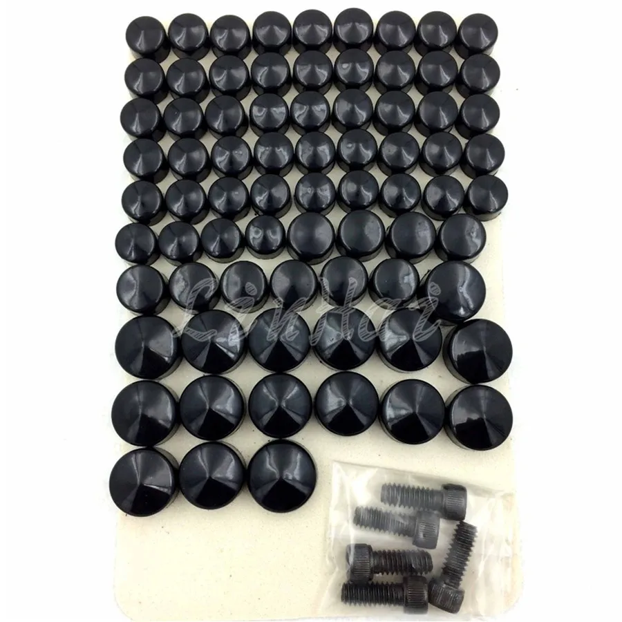 chrome bolt caps harley davidson