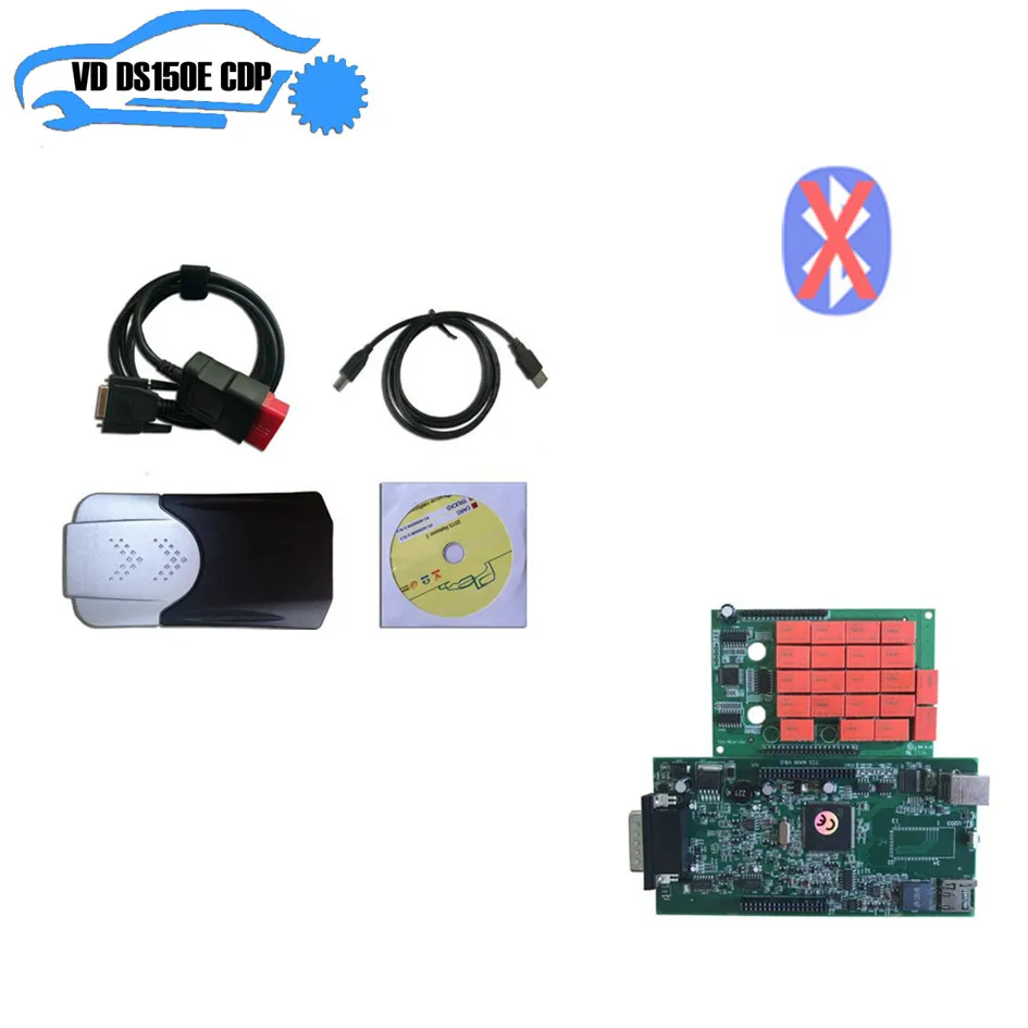 Новая коробка для delicht vd ds150e cdp PRO PLUS с японским реле nec bluetooth autocoms pro|Кабели и