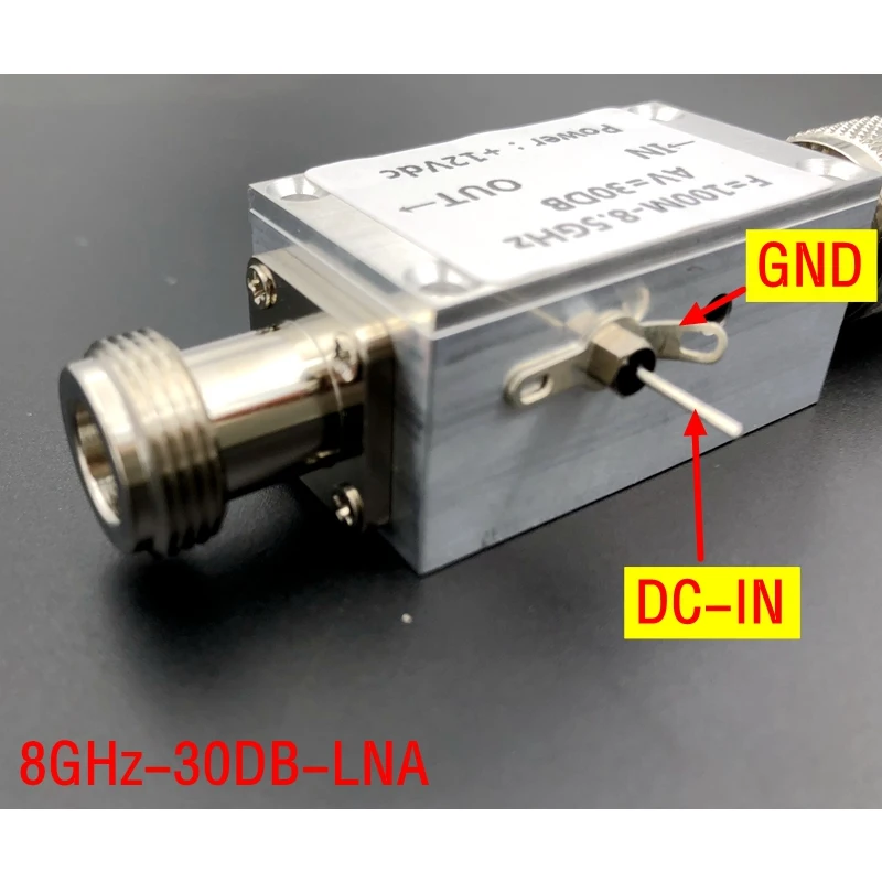 LNA 100 МГц до 8 5 ГГц малошумный усилитель RF CNC оболочка с высокой линейностью|Детали