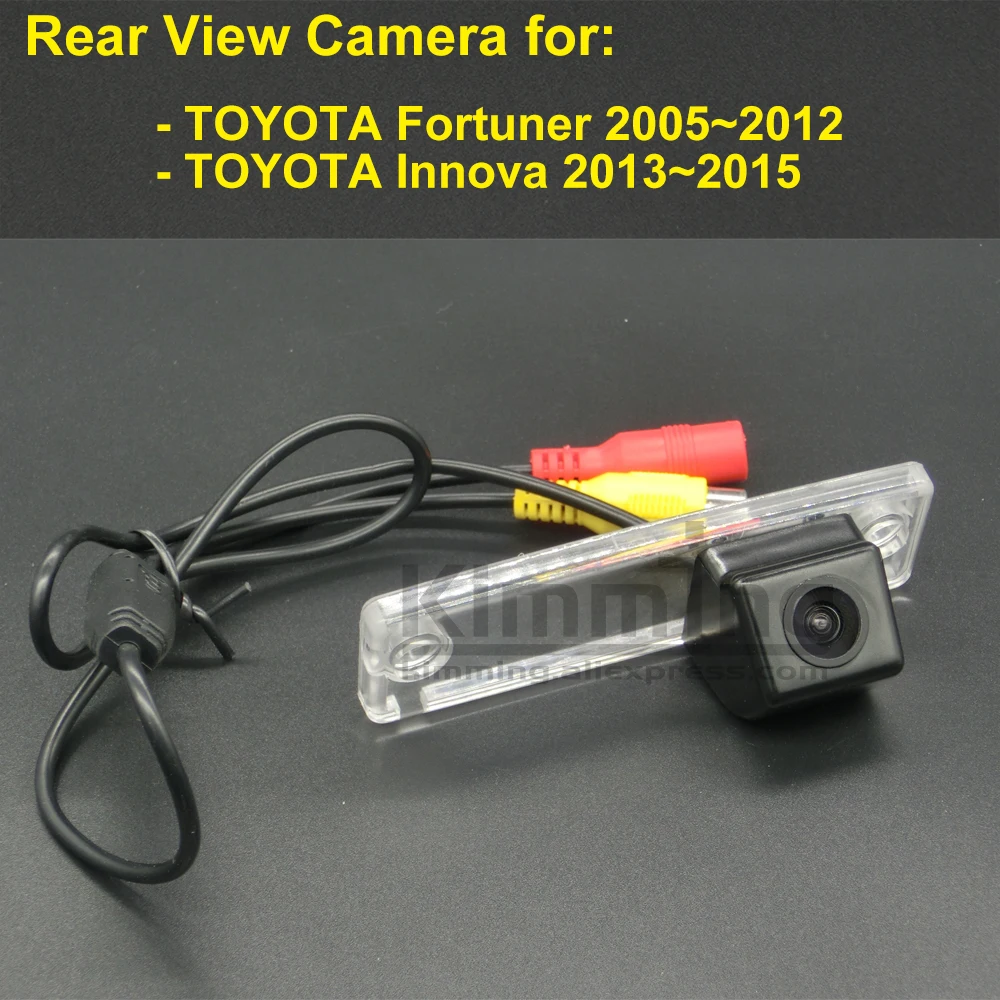 

Car Rear View Camera for Toyota Fortuner Innova 2005 2006 2007 2008 2009 2010 2011 2012 2013 2014 2015 Wireless Backup Camera HD