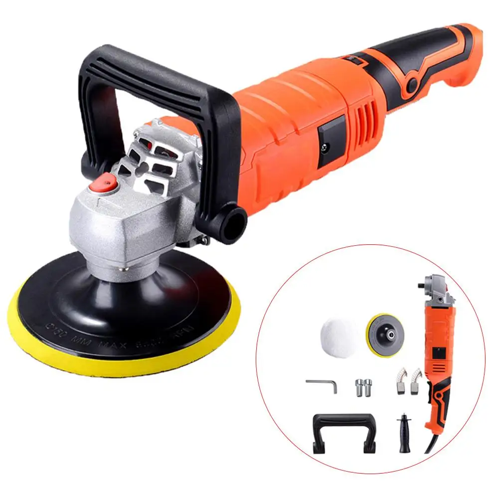 

1580W 220V Grinder Mini Polishing Machine Car Polisher Sanding Machine Orbit Polish Adjustable Speed Sanding Waxing Power Tools