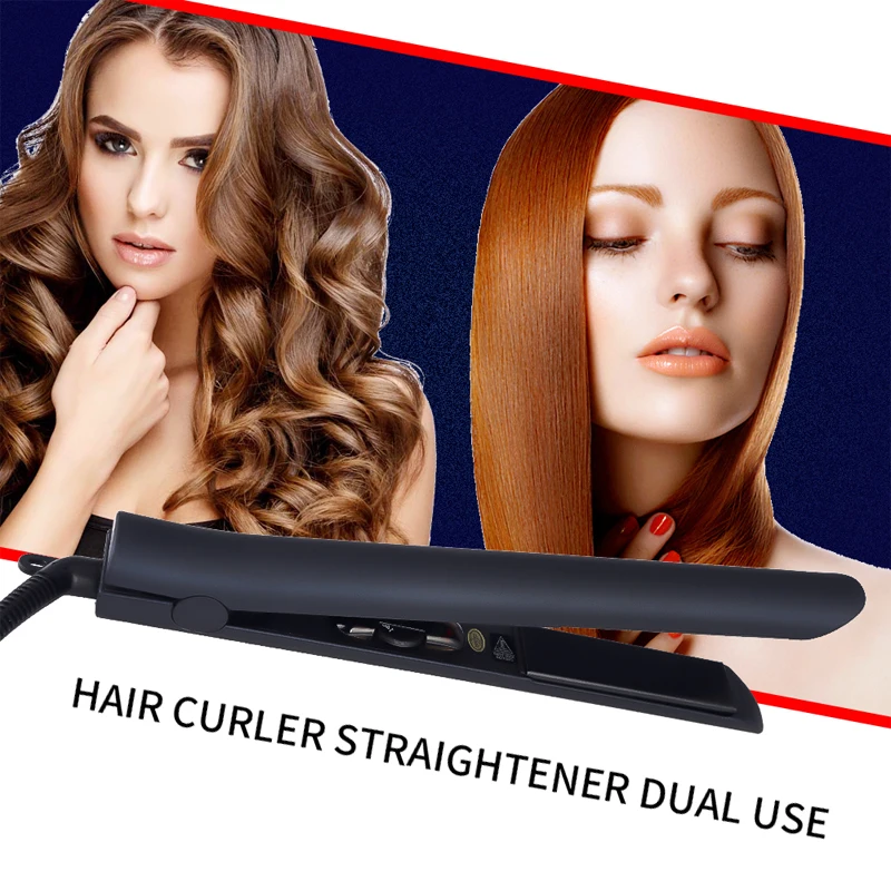 

Hairdressing Hair Curler Fashion TWO in One Stylist Portable Beauty Regulating Temperature Curl Machine