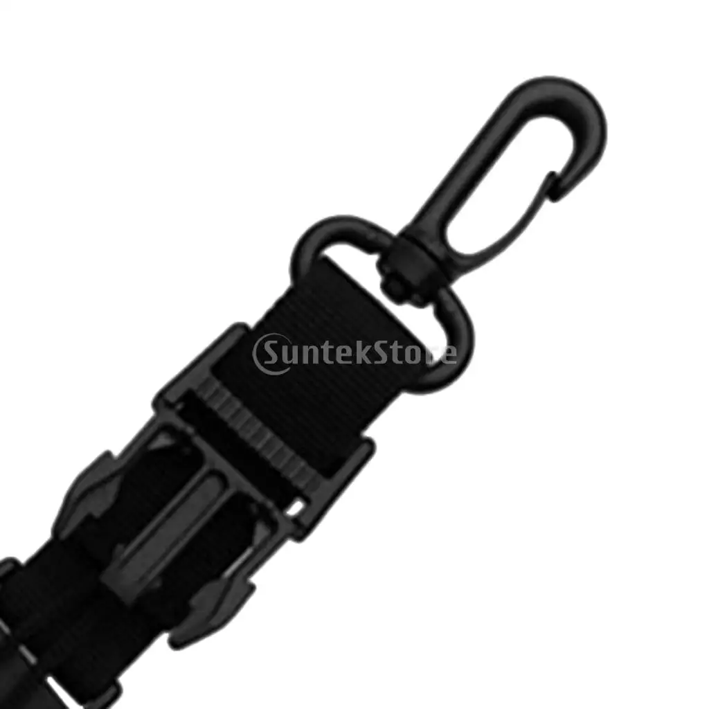 Heavy Duty Scuba Diving Camera Lanyard with Webbing Strap and Quick Release Buckle Underwater Torch Clip Accessories