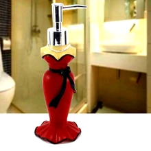 Портативный дозатор для жидкостей, индивидуальный бытовой продукт, аксессуары для ванной комнаты из смолы, бутылки для лосьона, модная одежда для девочек