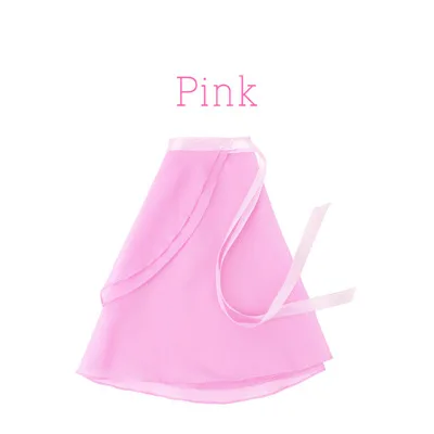 Ballet Dance Skirt Children Dance Dresses Kids Skirt Girls Ballet Dress Dance Wear Summer Chiffon Skirts Pink