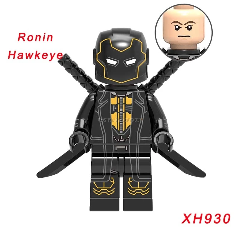 

Xh930 Ronin Goliath Hawkeye Infinity War Super Heroes Iron Man Doctor Strange Black Widow Wasp Building Block Toy For Children