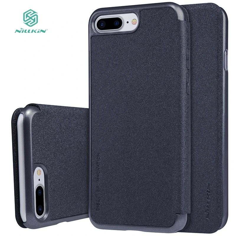 Чехол-книжка для iPhone 7 Plus Оригинальный чехол Nillkin Sparkle из искусственной кожи