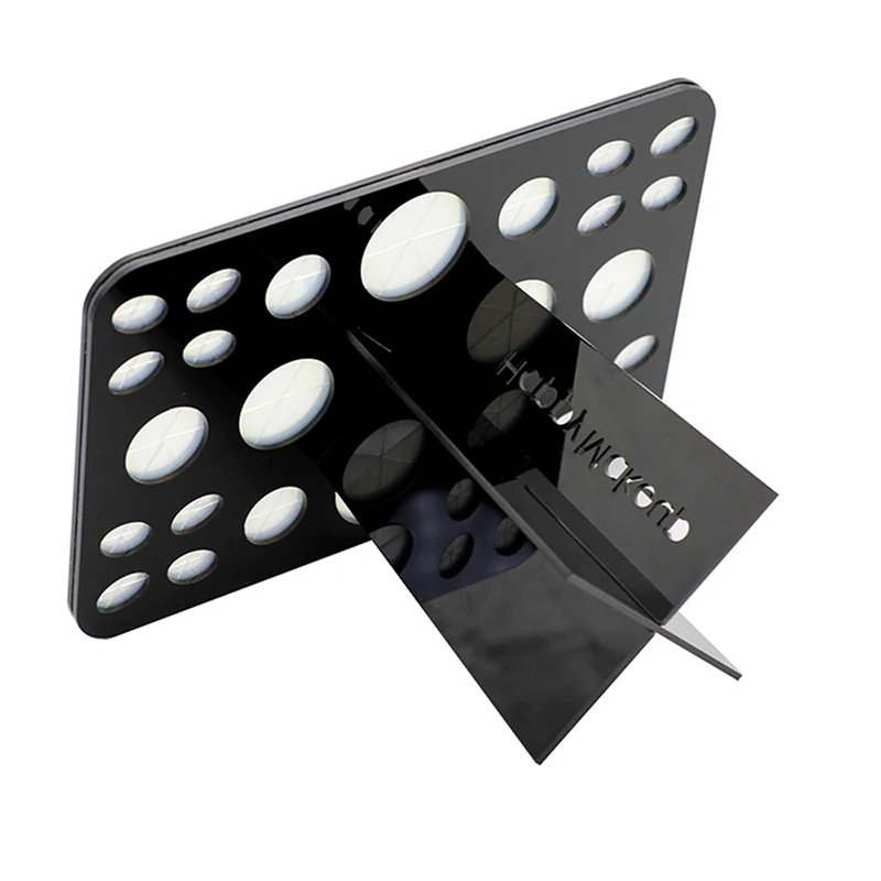 ONNPNNQ 1PCS Acrylic Makeup Brushes Storage Holder bathroom Organizers Basket Safe Small Home Make Up Racks Toothbrush shelves4