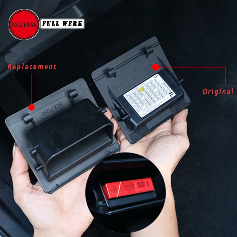 Caixa de Armazenamento de Pvc Tampa do Fusível Case para Subaru Bandeja Interior Titular Container Forester xv 12-18 13 -18 19 Outback Accessori Car 7 Automóveis e motos