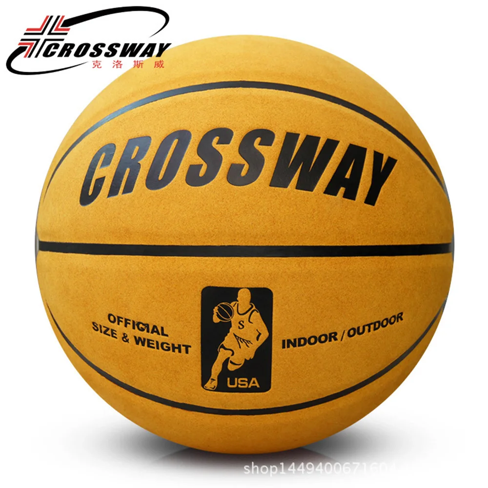 Buy High Quality Basketball Balls Official Size 7 Genuine Leather soft hair