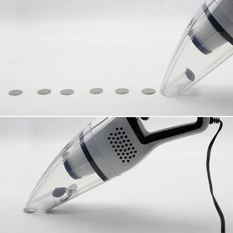 Портативный Проводной пылесос 12V Power ful Auto Cleaning Tools моющий с кабелем 4 5 м для