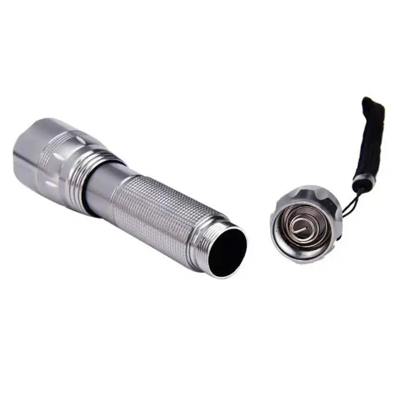 Powerful led flashlight XPE-R3 LED 1200 Lumens Lamp Clip Mini Penlight Flashlight Torch fanatic,use AA battery #3S26 (4)