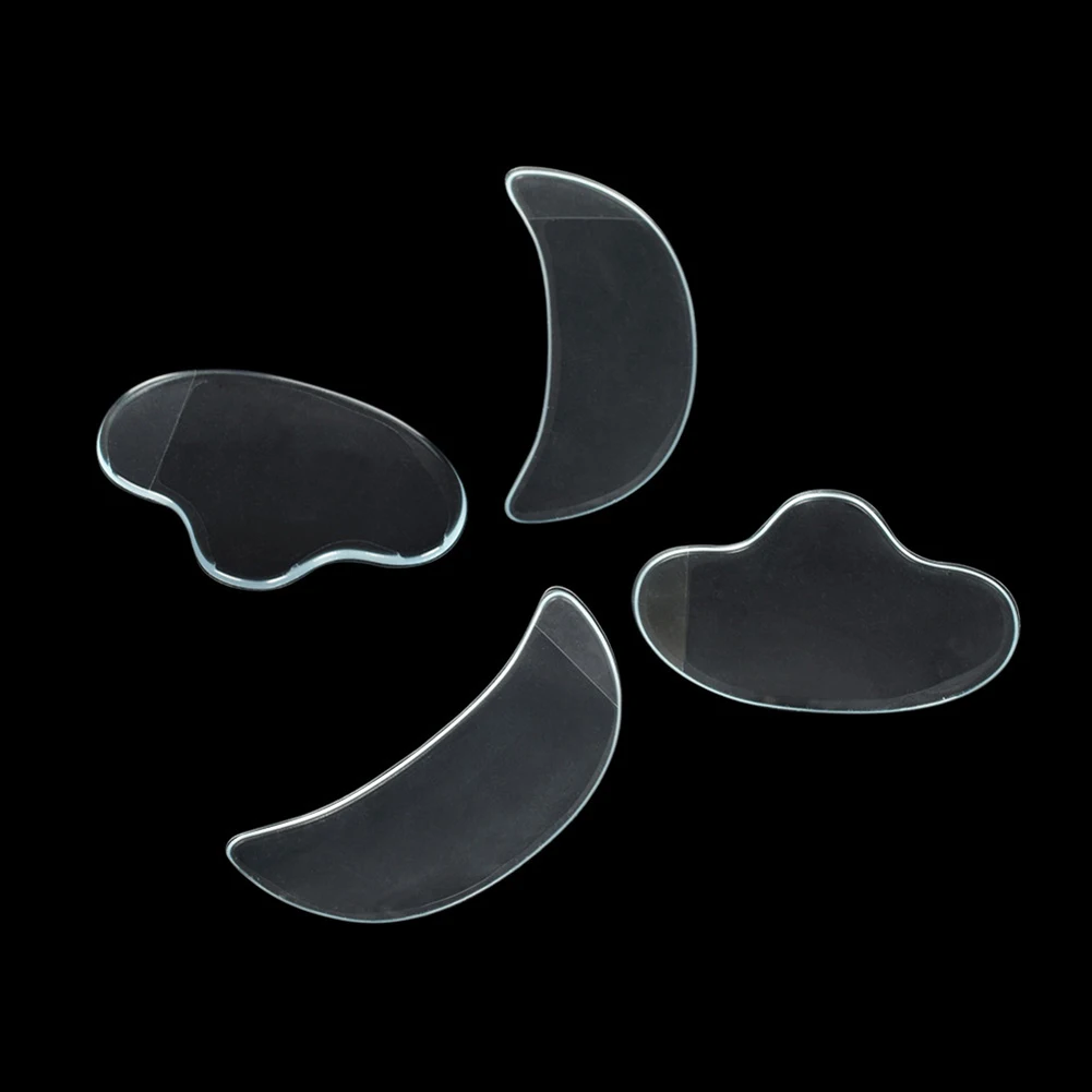 4 Pcs Anti Wrinkle Eye Pads Reusable Silicone Pad for Anti Aging