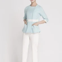 Весна и лето салон красоты униформа косметолога стрейч тонкий уход за кожей одежда для медсестер