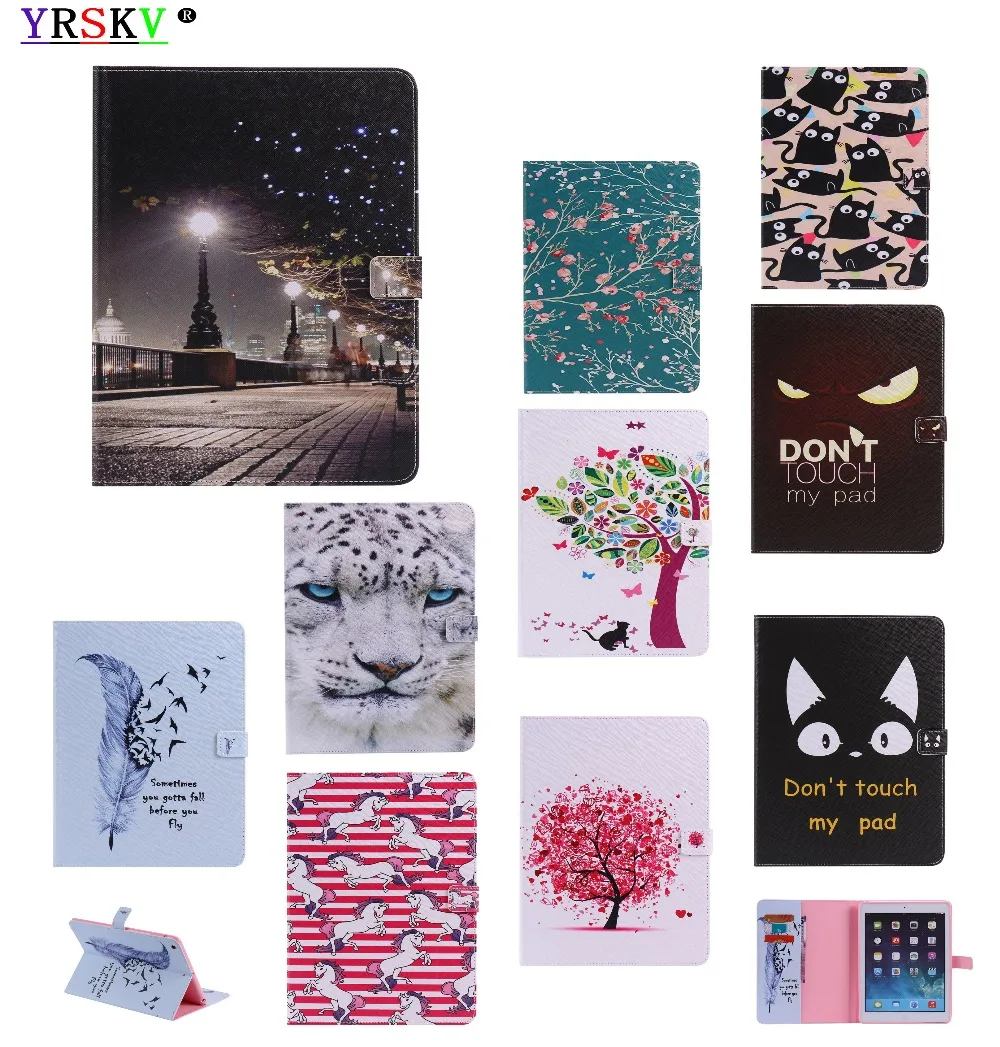 

New Case For iPad Air inch 2013/Painted Series with Auto Wake Up/Sleep Function Stand Smart Cover/for model: A1474`A1475`A1476