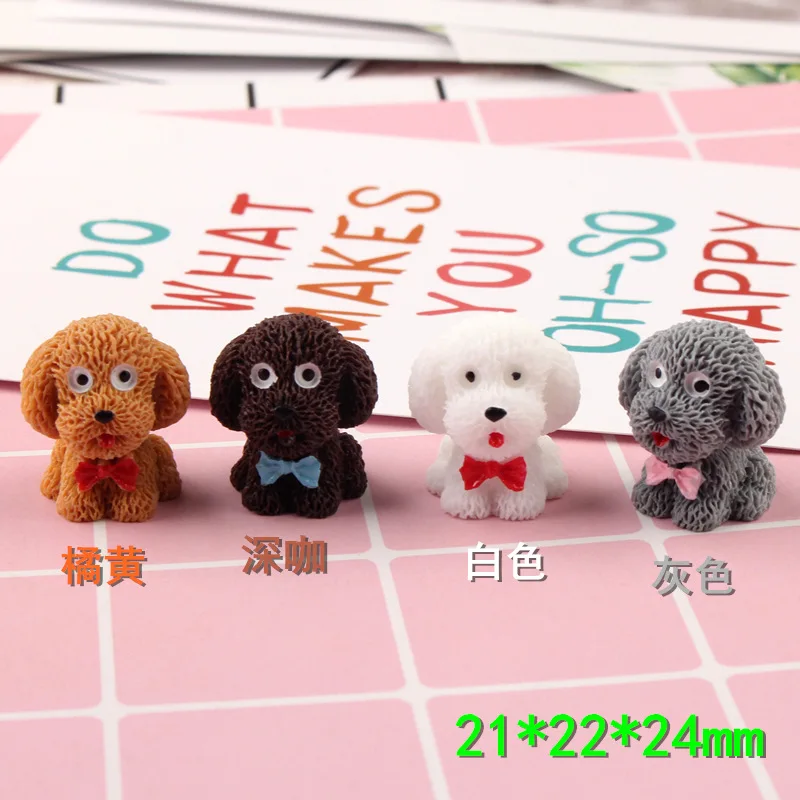 

Creative cartoon Teddy dog decoration fridge magnets stickers mini resin powerful refrigerator magnet stickers animal toys