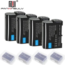4 x EN-EL15 en el15 digital battery for Nikon D7000 SLR camera battery D7200 D7100 D7500 D610 D750 D810 D850 Z7 Z6 D500 Tracking 4 x EN-EL15 en el15 digital battery for Nikon D7000 SLR camera battery D7200 D7100 D7500 D610 D750 D810 D850 Z7 Z6 D500 Tracking