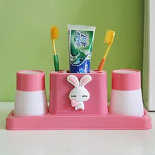 Инструменты для ванной комнаты креативный стеллаж для хранения зубных щеток Держатель для мытья костюм автоматический выдавливатель для зубной пасты держатель для зубной щетки присоска