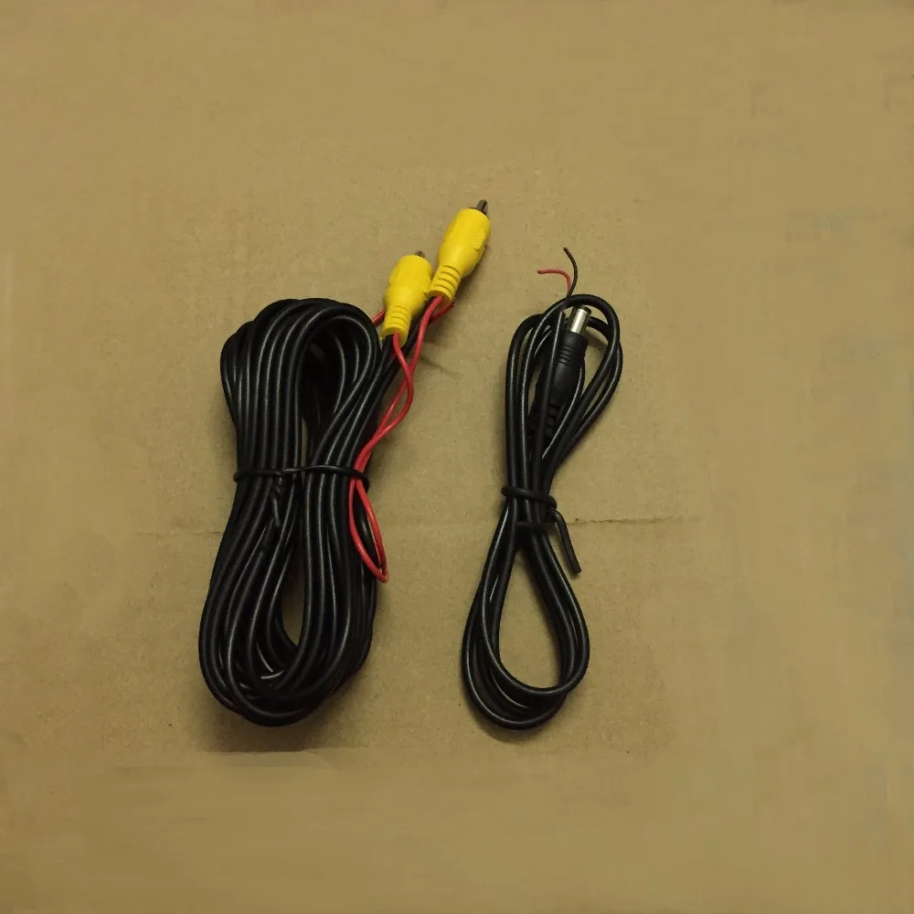 Видеовход и кабель питания для камеры заднего вида/аксессуары с триггерной