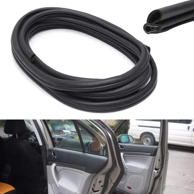 Us 22 06 48 Off 5m Auto Car Door Edge Protection Strip Rubber Seal Weather Strip Prevent Leaks In Styling Mouldings From Automobiles Motorcycles