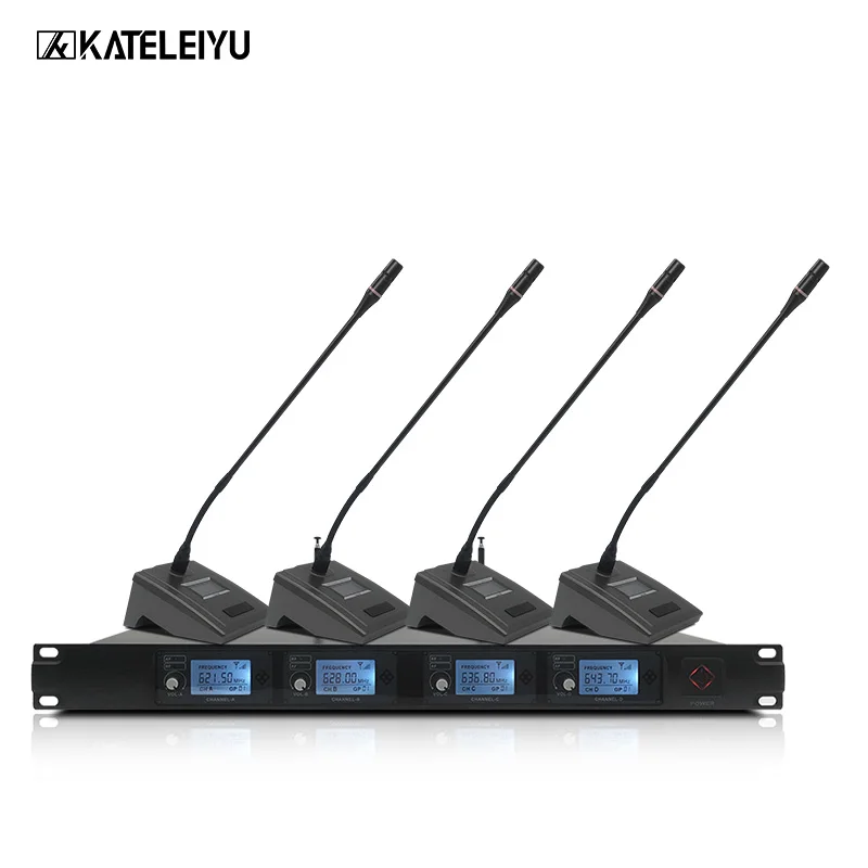 wireless microphone system meeting room gooseneck microphone for