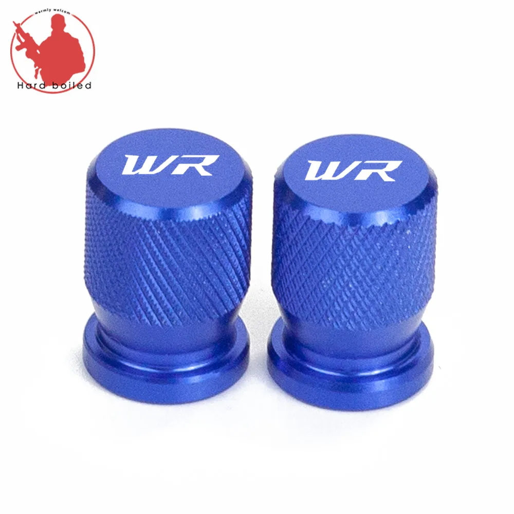 For YAMAHA WR250R WR250X WR 250R 250X 250 R X Motorcycle CNC Accessories Wheel Tire Valve caps CNC Aluminum Airtight cover  (2)