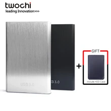twochi HDD 2.5” External Hard Drive USB3.0 1TB 750GB 500GB 320GB 250GB 160GB 120GB 80GB Storage Portable Hard Disk for PC/Mac
