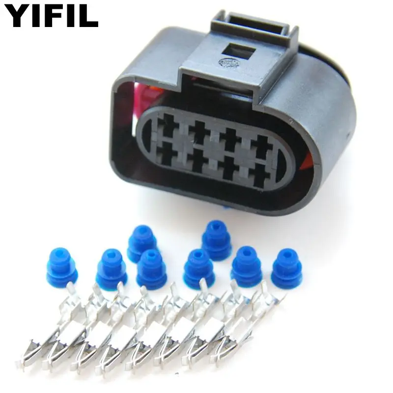 

2/4/10pcs/lot 8 Pin/Way GTI Rear Light Lamp Connector Socket Automotive Electrical Plug Repair For AUDI A3 A4 A6L VW 8D0 973 734
