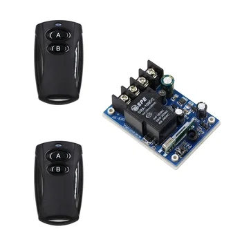 

Wireless Relay DC 12V-48V Remote Control Light Switch Remote ON OFF Receiver Transmitter For LED Bulb Lamp Motor Pump