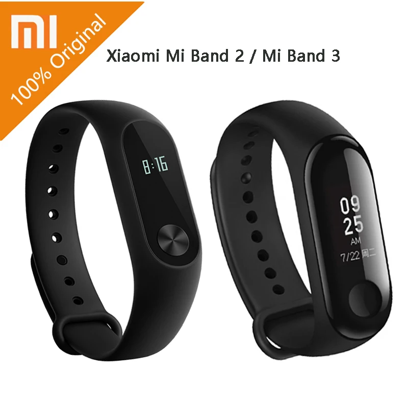 original xiaomi miband 2 oled display heart rate monitor bluetooth smart watch