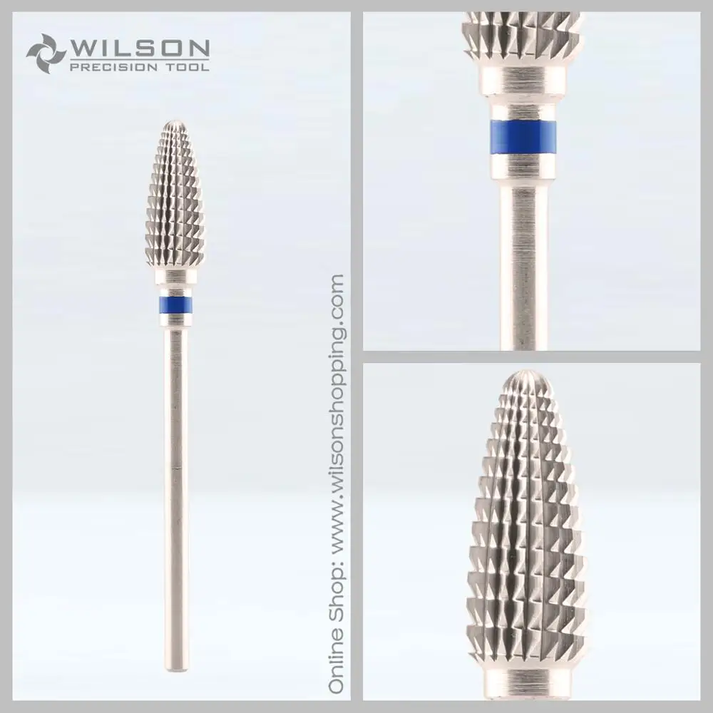  Large Cone - Silver- Medium(1110120) - WILSON Carbide Nail Drill Bit