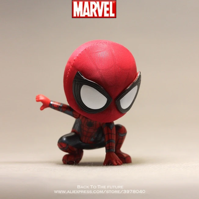 Cartoon Marvel Spider-Man Doll PVC Action Figure Collectible Model Toy 