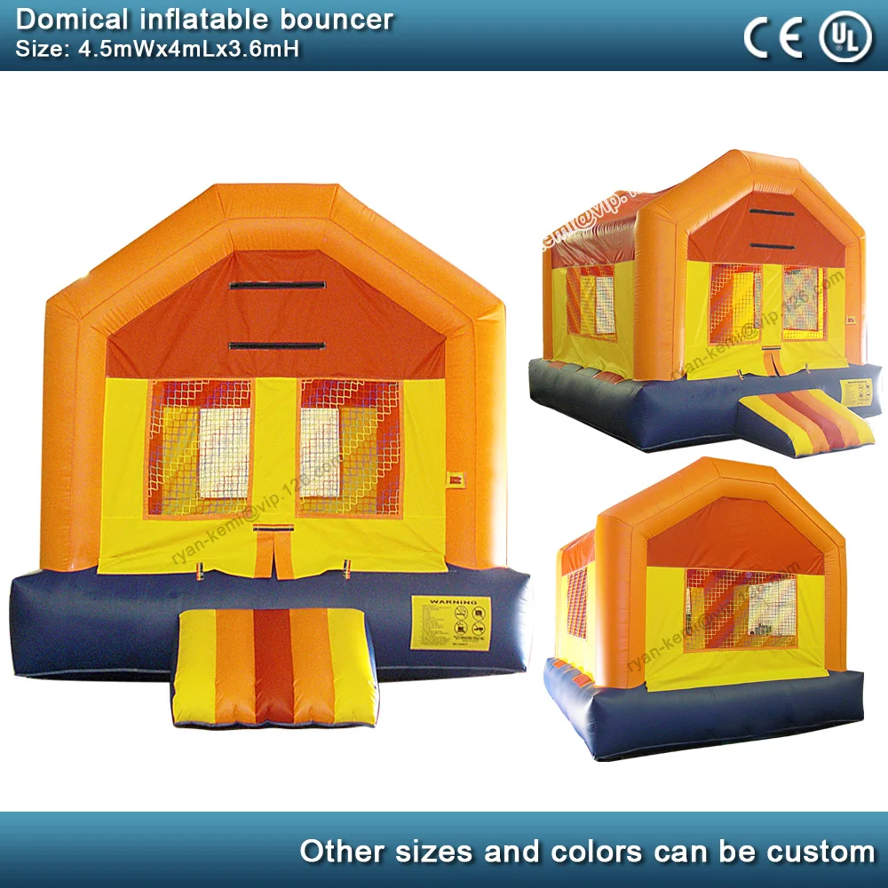 Domical inflatable bouncer commercial inflatable castle kids bounce house party yard inflatable with blower