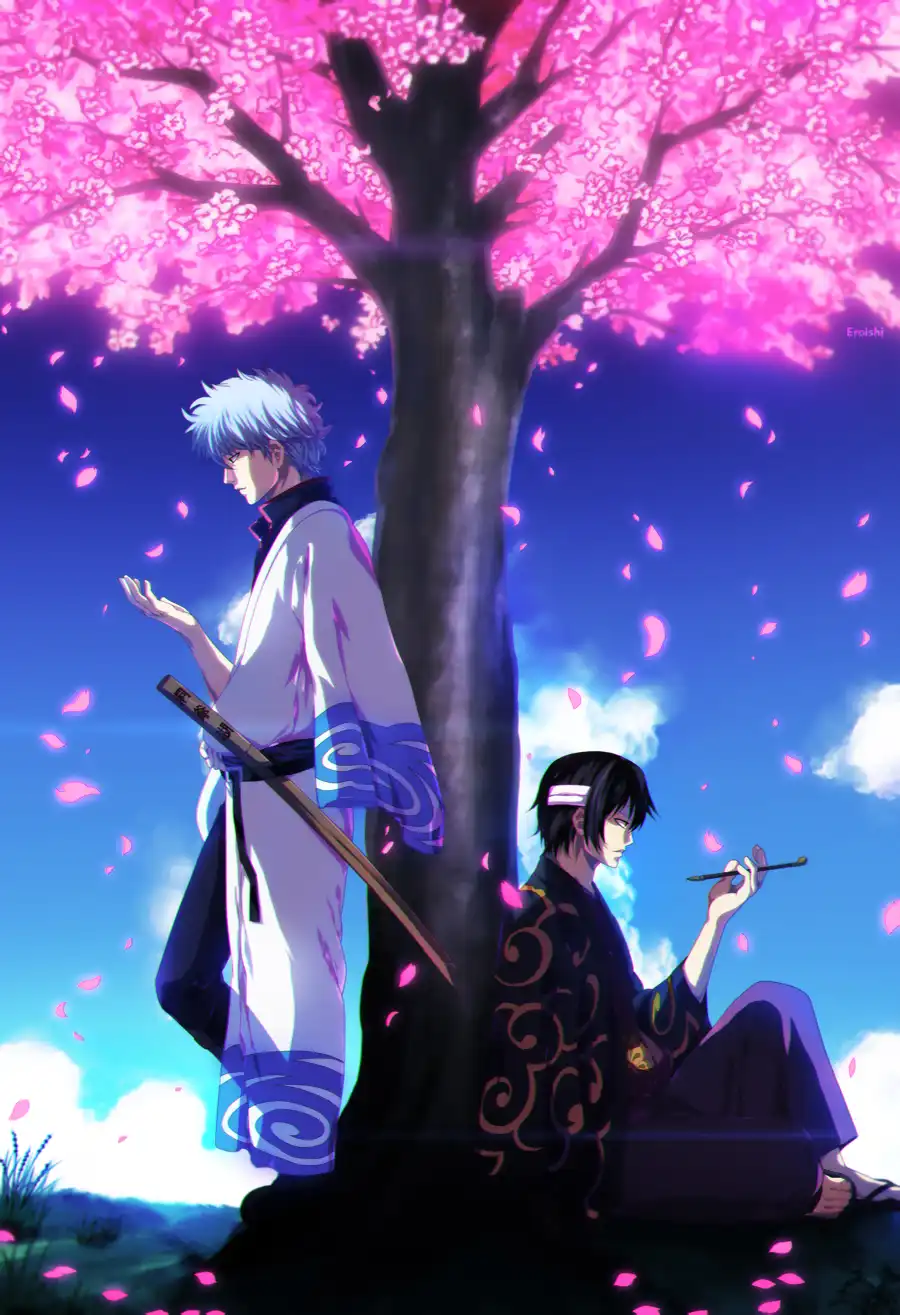 Download Gintama Anime Jepang Poster Gintoki Kotaro Klasik Lukisan Kanvas Free HD Wallpaper Gintama Anime Jepang Poster Gintoki Kotaro Klasik Lukisan Kanvas For Free
